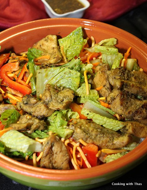 Thai chicken salad