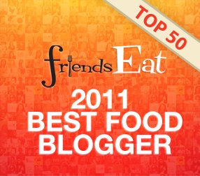 TOP 50 best food bloggers graphic