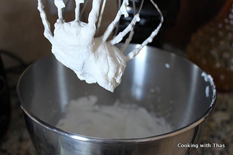 whipped cream