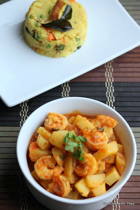 shrimp potato curry