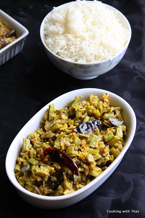 cluster beans coconut stir fry