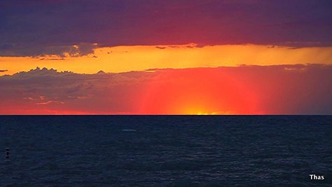 stunning sunset