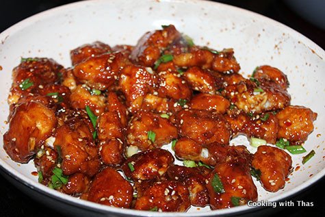 making sesame soy chicken