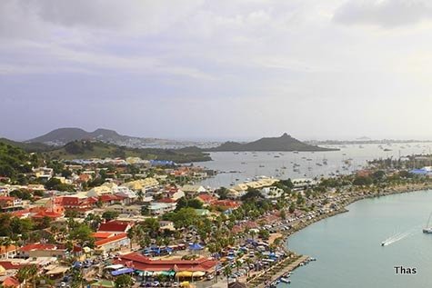 st martin view from st louis fort