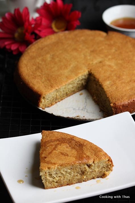 Maple Plantain cake