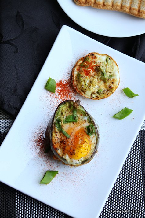 Baked Avocado Egg