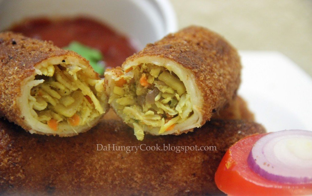 chicken spring rolls