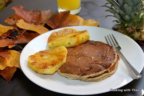 banana-wheat-pancake-drizzled-with-honey-1