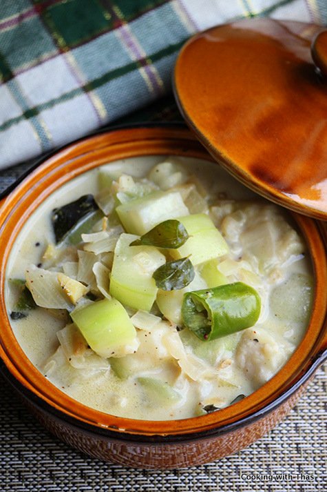 Bottle Gourd in Coconut milk
