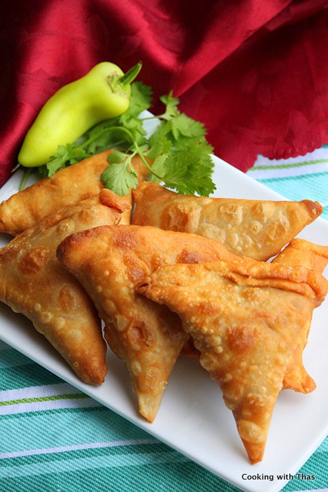 Onion Samosa or Irani Samosa